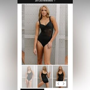 Jo + Jax Sienna Black Leotard (SA)